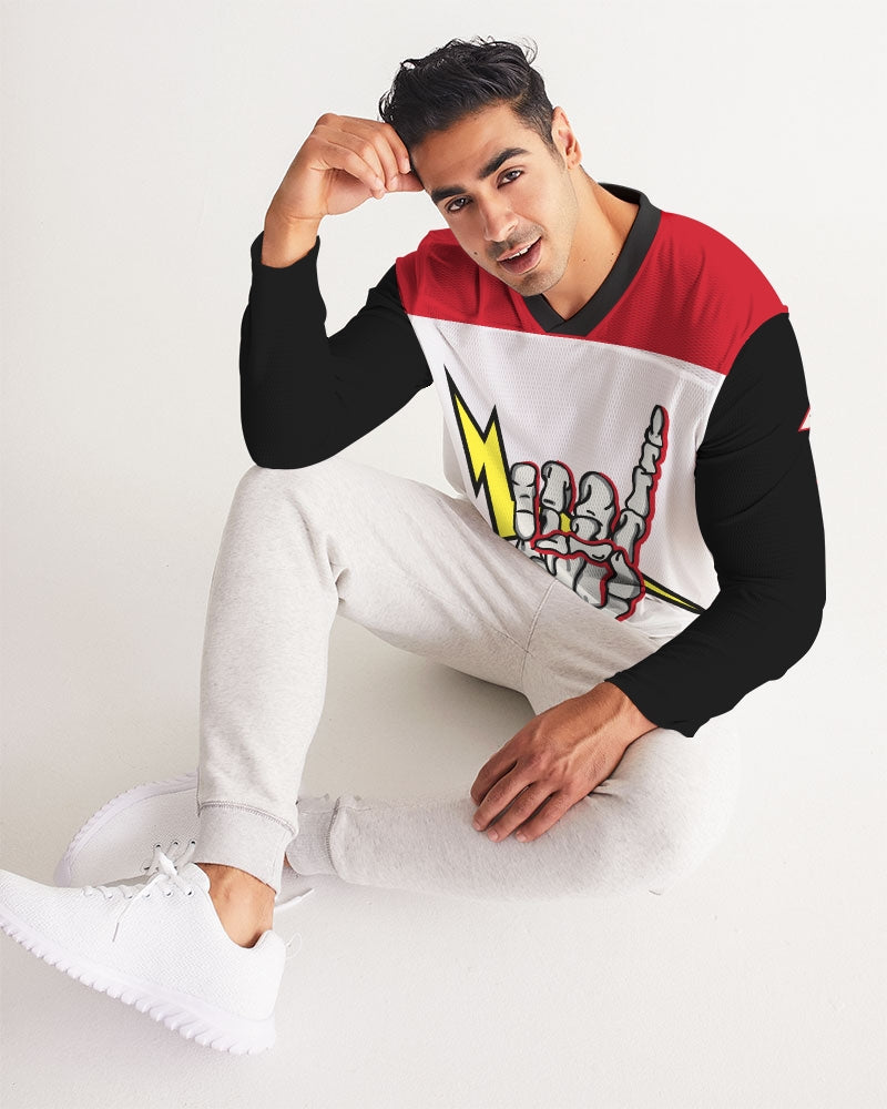 LONG LIVE THE THUNDER - Men's Long Sleeve Sports Jersey
