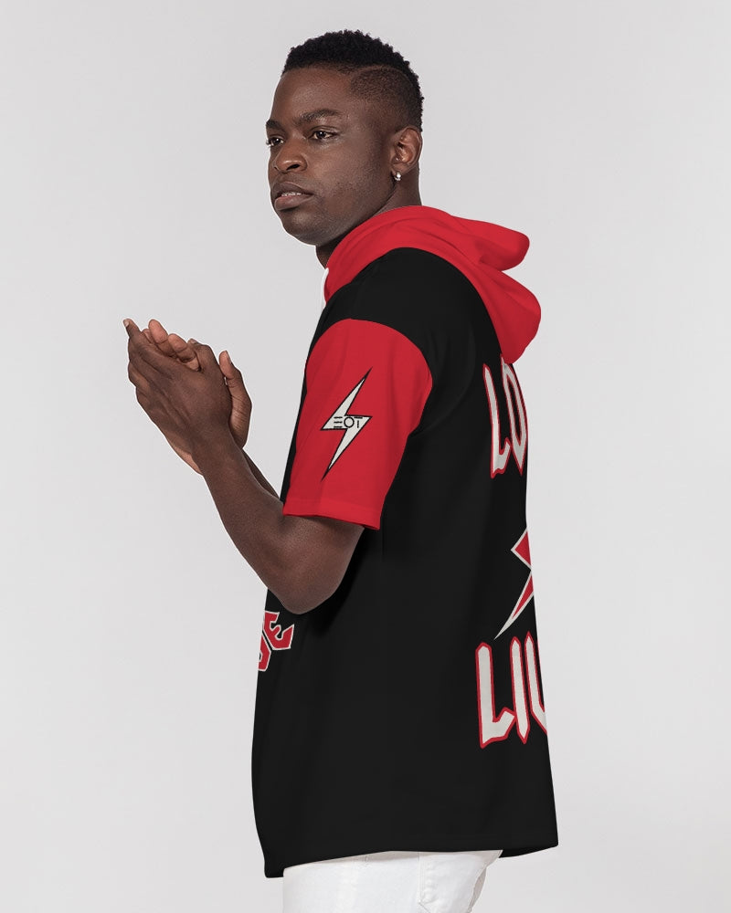 LONG LIVE THE THUNDER - Men's Premium Short Sleeve Hoodie