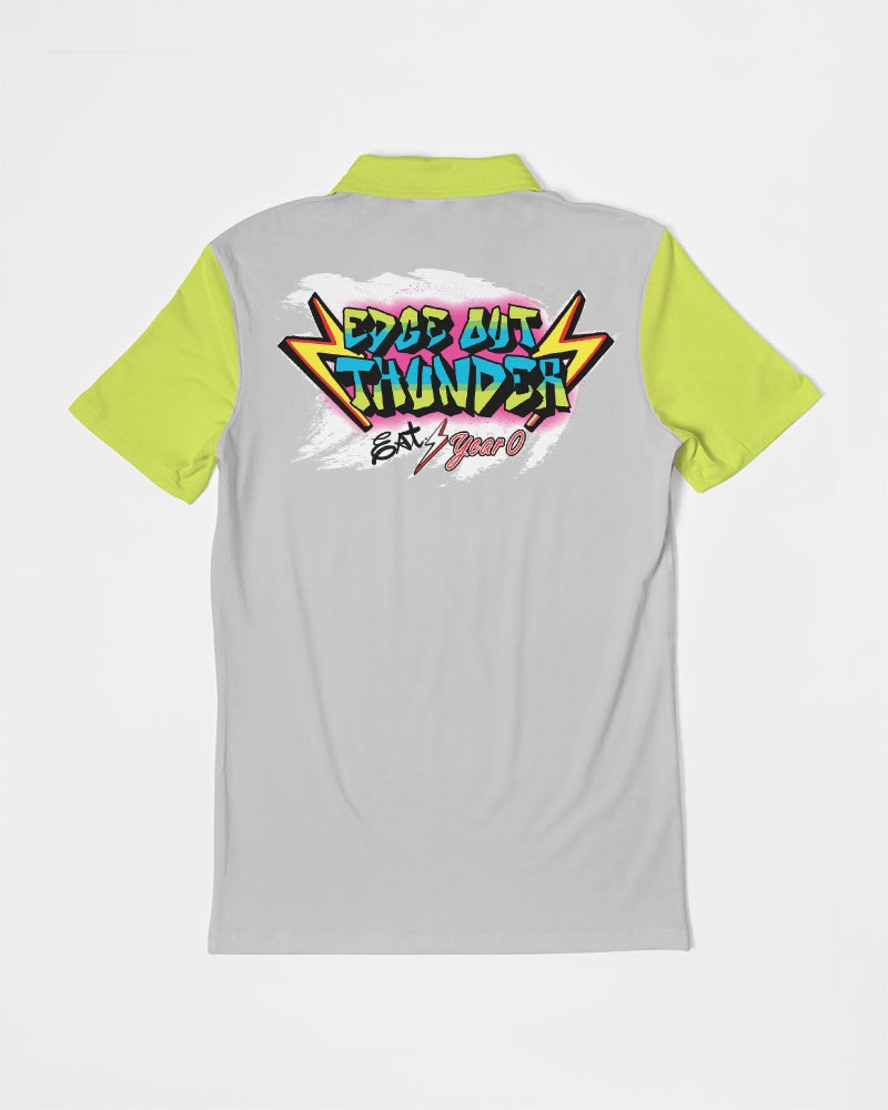 FRESH THUNDER - Men's Slim Fit Short Sleeve Polo