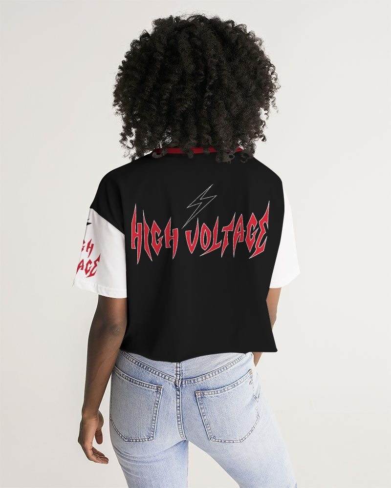 THUNDERBIRD - Women's Premium Cropped Tee