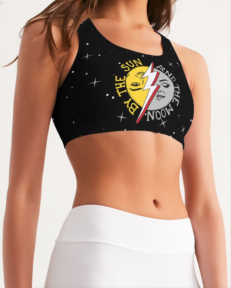 COSMIC THUNDER - Women's Seamless Sports Bra