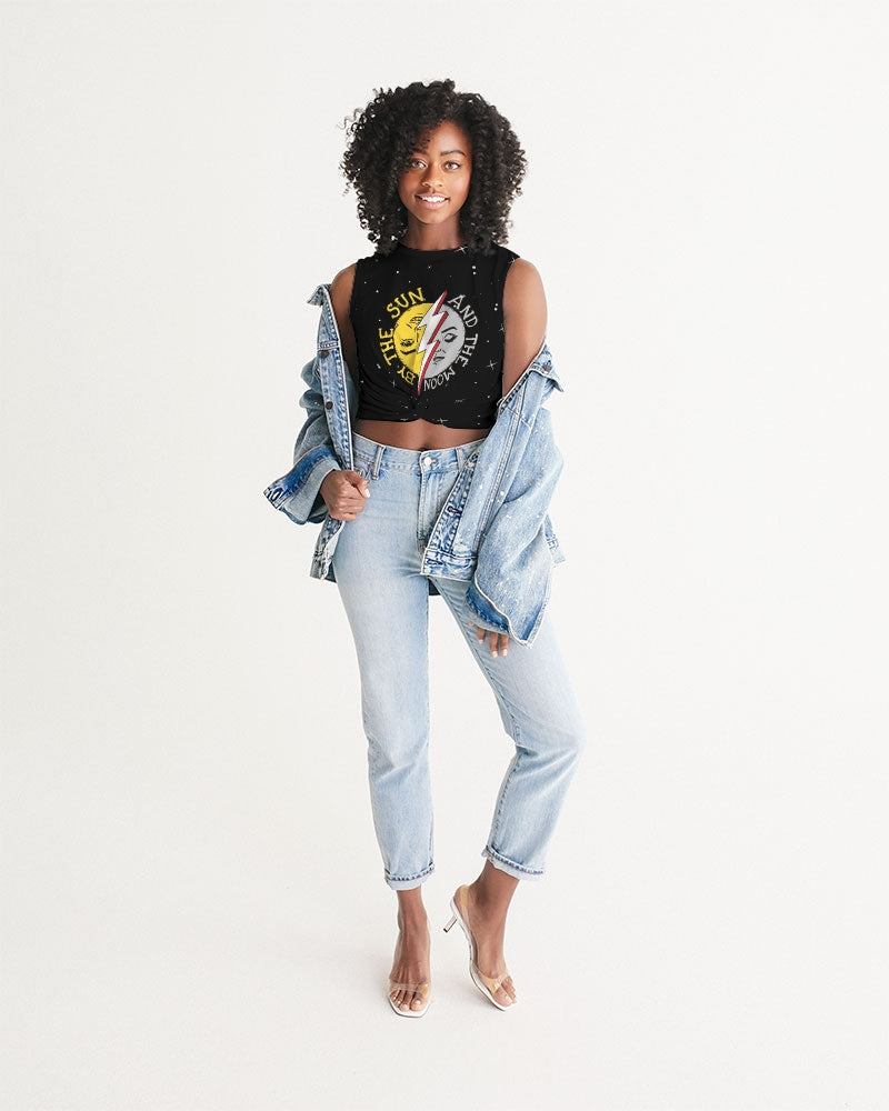 COSMIC THUNDER - Women's Twist-Front Tank
