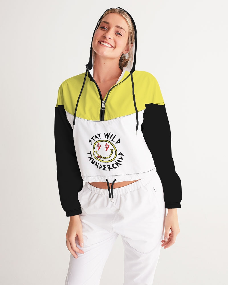 THUNDERCHILD - Women's Cropped Windbreaker