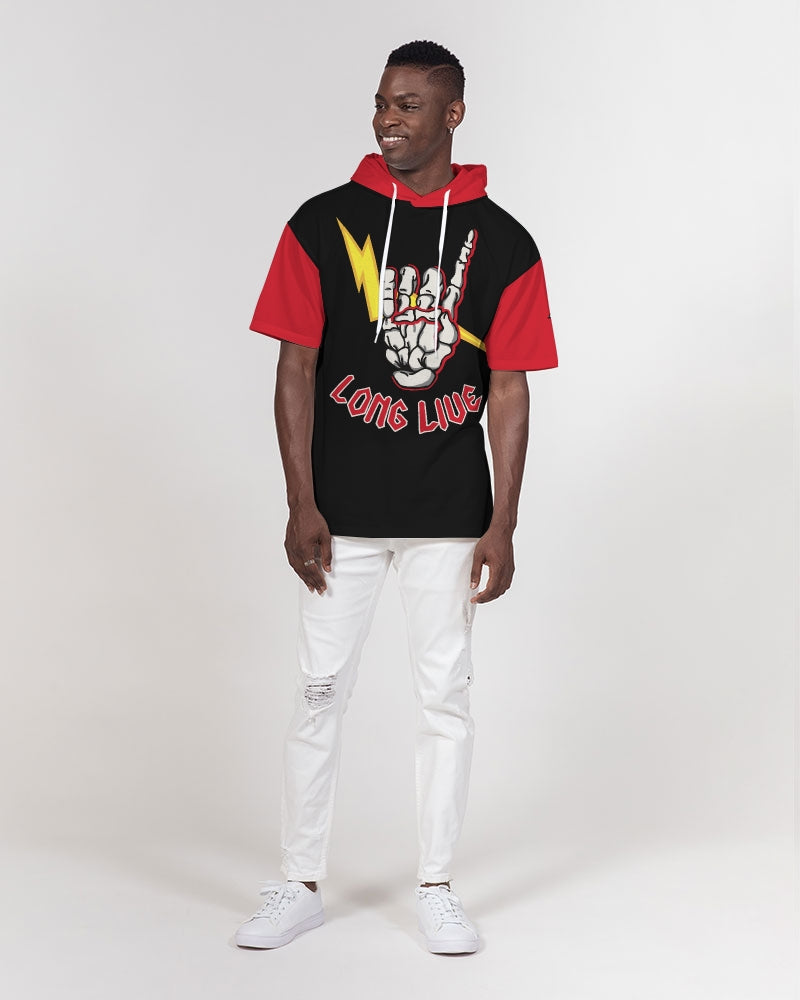LONG LIVE THE THUNDER - Men's Premium Short Sleeve Hoodie