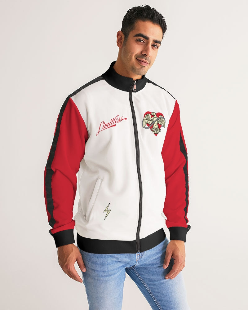 FREEBIRD - Men's Stripe-Sleeve Track Jacket