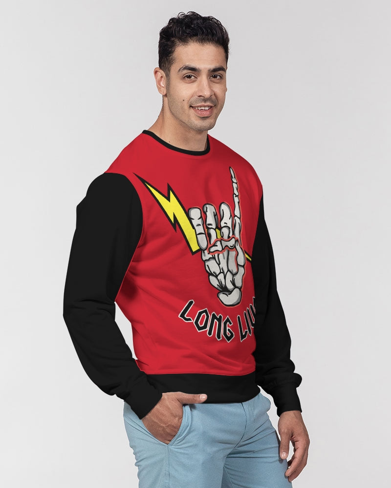 LONG LIVE THE THUNDER - Men's Crewneck Pullover