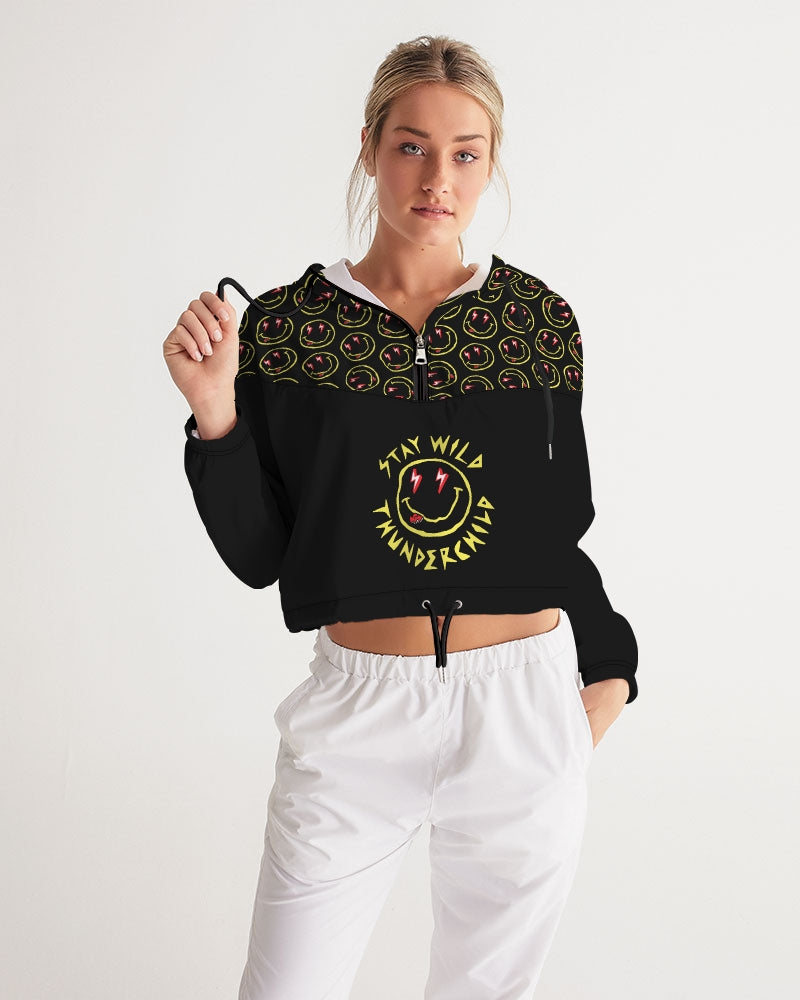 THUNDERCHILD - Women's Cropped Windbreaker
