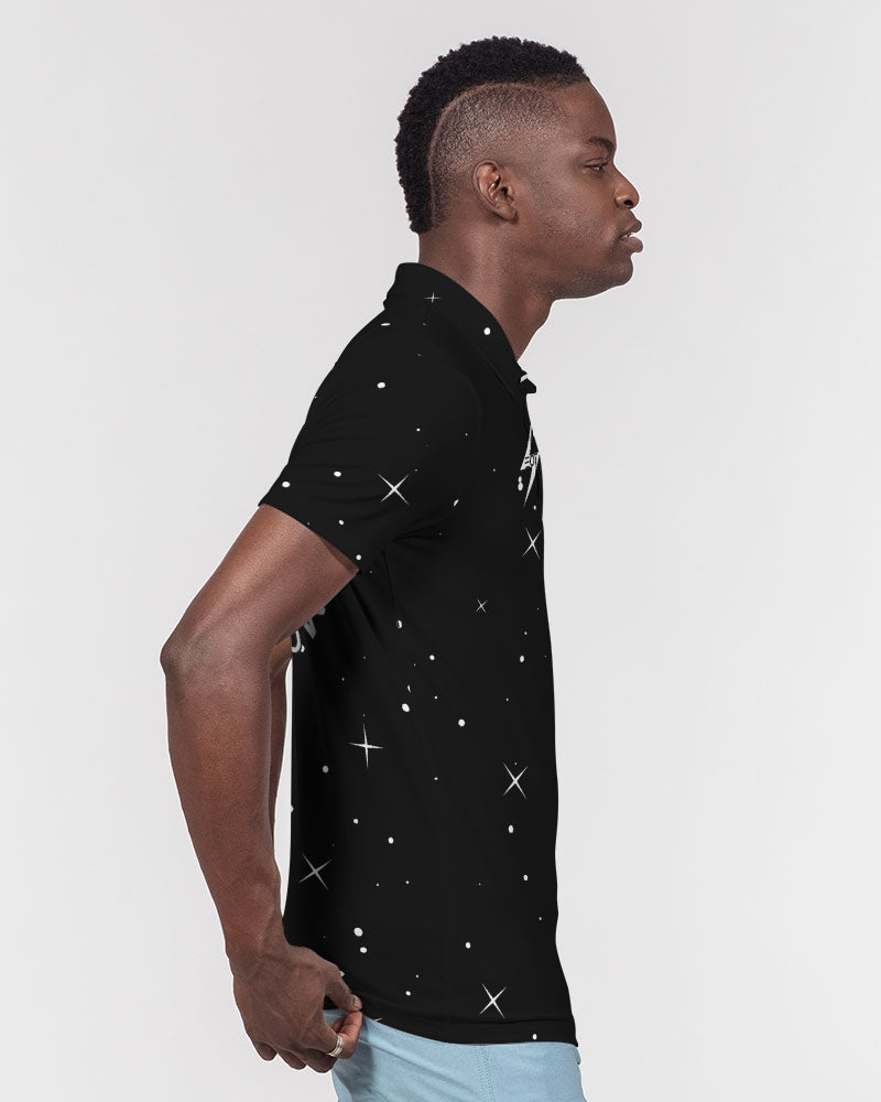 COSMIC THUNDER - Men's Slim Fit Short Sleeve Polo