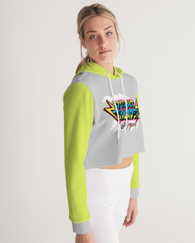 FRESH THUNDER - Women's Cropped Hoodie
