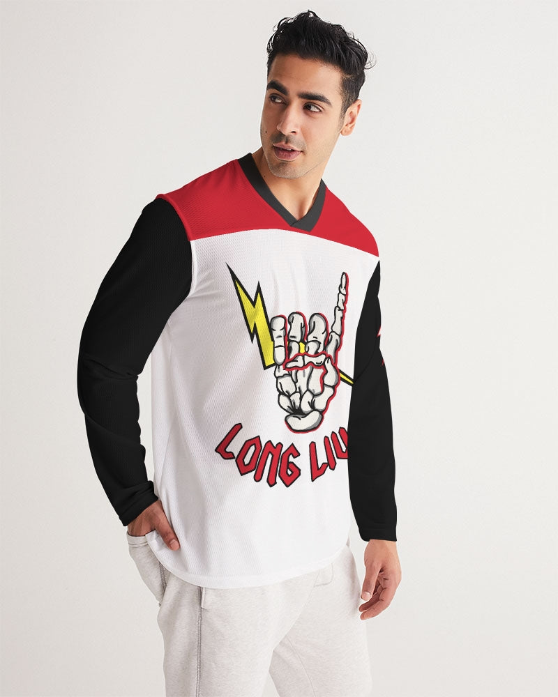 LONG LIVE THE THUNDER - Men's Long Sleeve Sports Jersey
