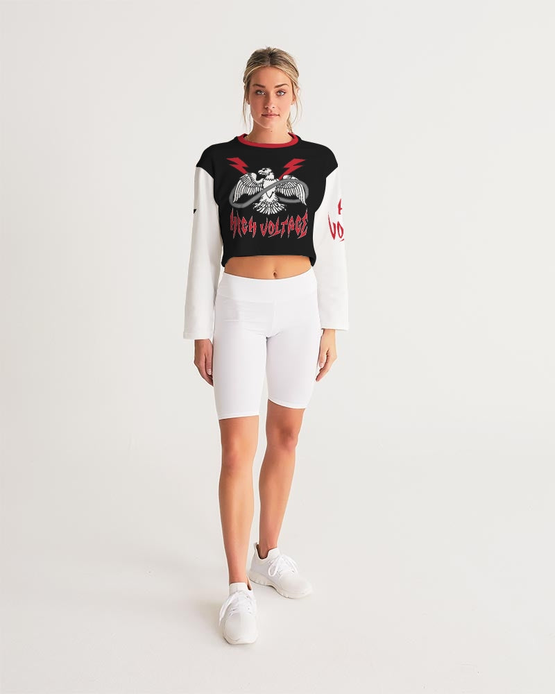 THUNDERBIRD - Women's Cropped Sweatshirt