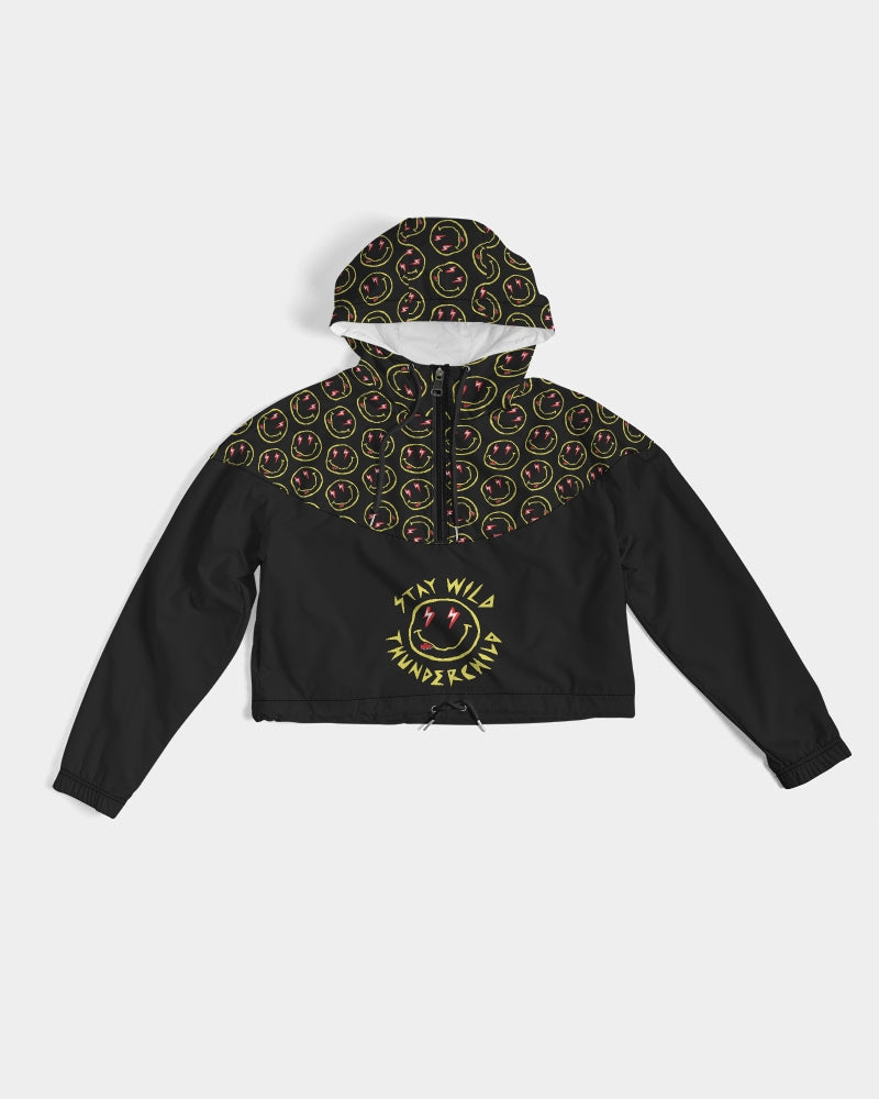 THUNDERCHILD - Women's Cropped Windbreaker
