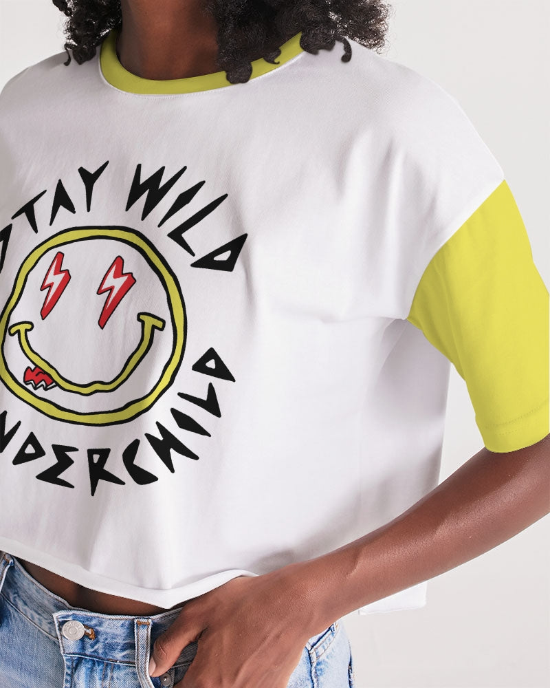 THUNDERCHILD - Women's Premium Cropped Tee