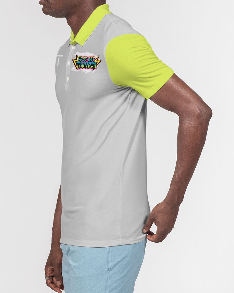 FRESH THUNDER - Men's Slim Fit Short Sleeve Polo