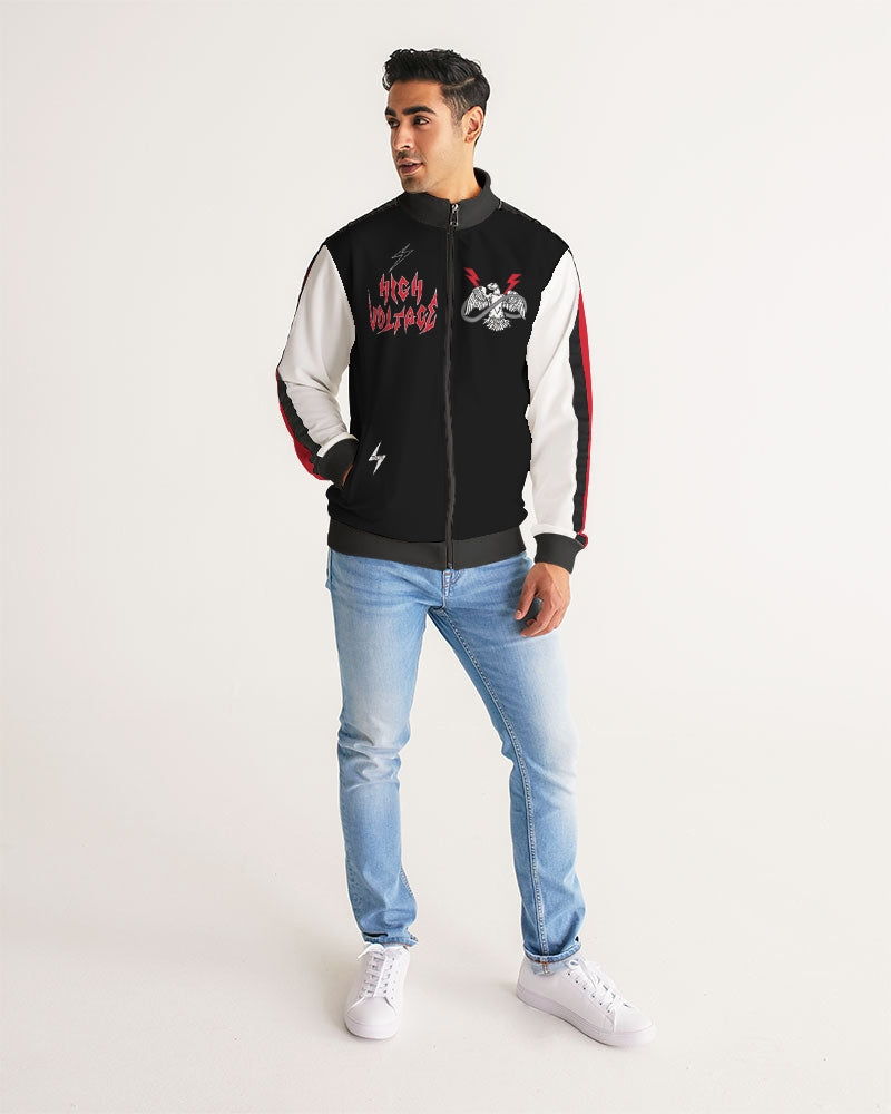 THUNDERBIRD - Men's Stripe-Sleeve Track Jacket