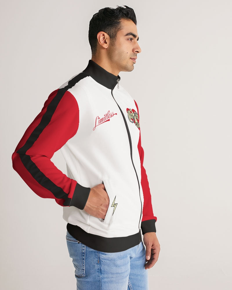 FREEBIRD - Men's Stripe-Sleeve Track Jacket