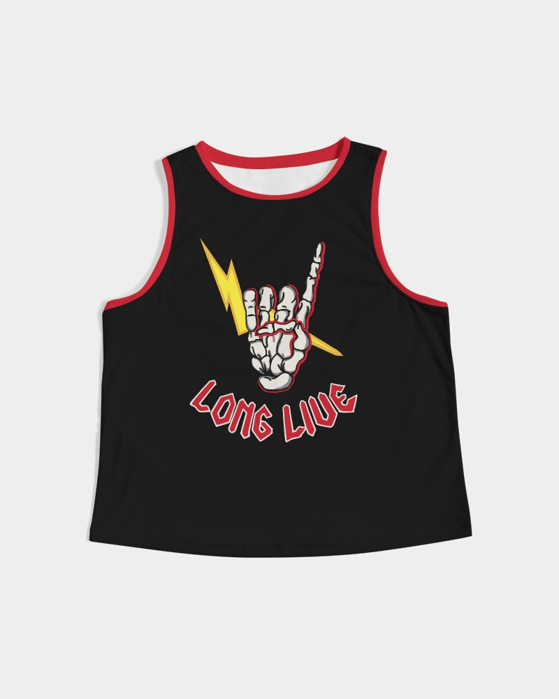 LONG LIVE THE THUNDER - Women's Cropped Tank