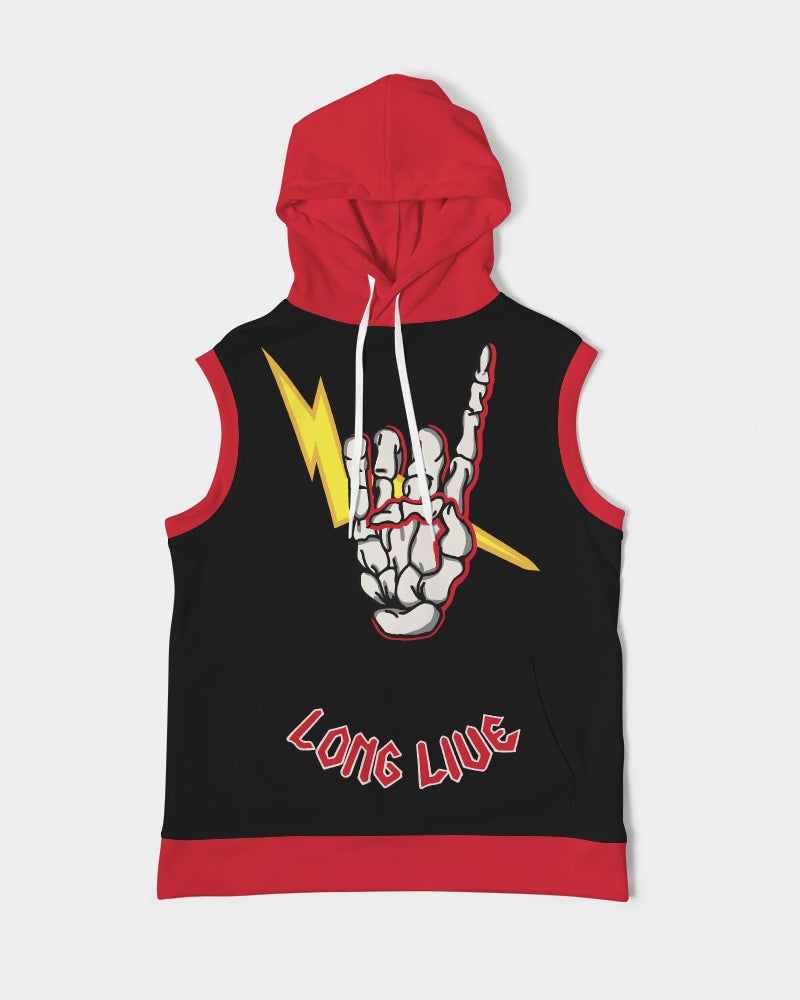 LONG LIVE THE THUNDER - Men's Premium Sleeveless Hoodie