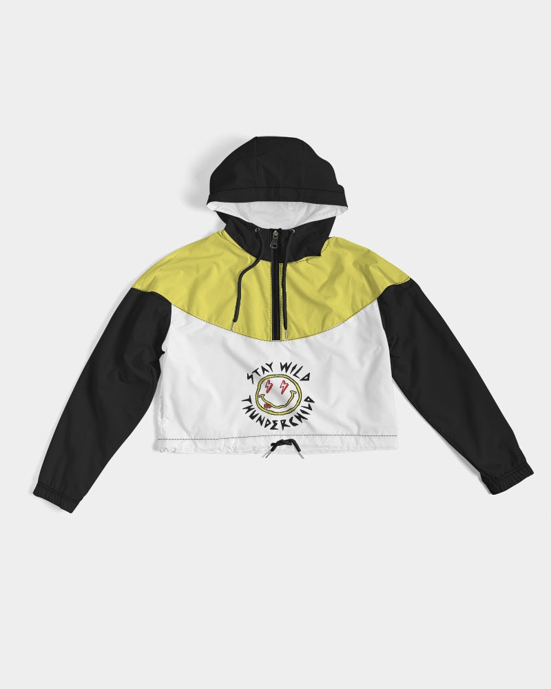 THUNDERCHILD - Women's Cropped Windbreaker