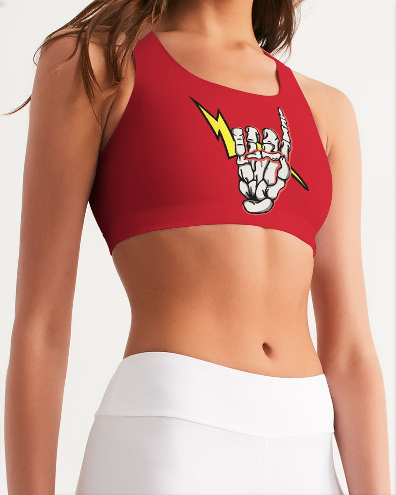 LONG LIVE THE THUNDER - Women's Seamless Sports Bra