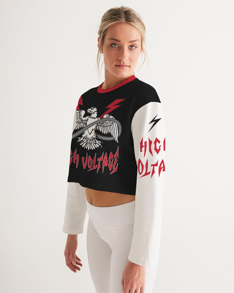 THUNDERBIRD - Women's Cropped Sweatshirt