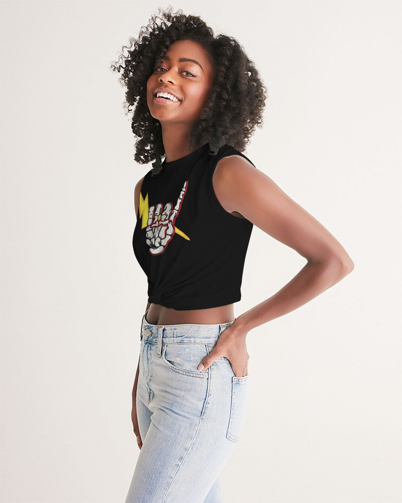 LONG LIVE THE THUNDER - Women's Twist-Front Tank