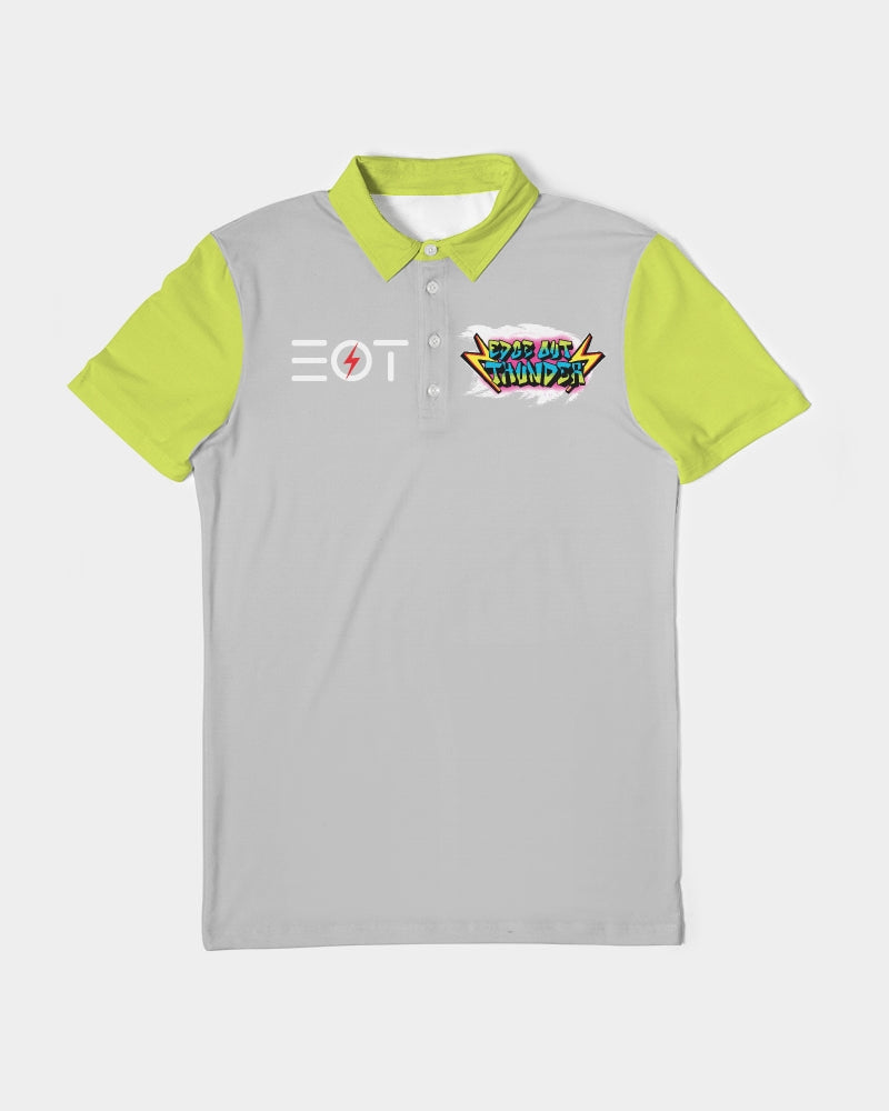 FRESH THUNDER - Men's Slim Fit Short Sleeve Polo