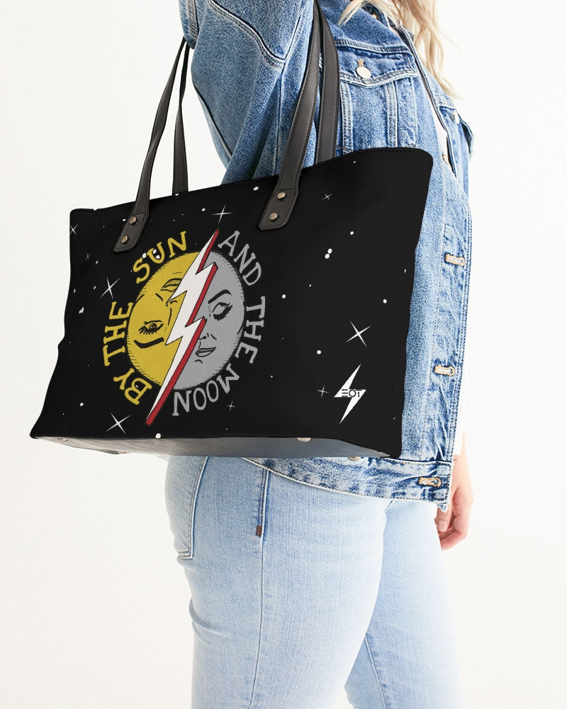 COSMIC THUNDER - Vegan Leather Tote
