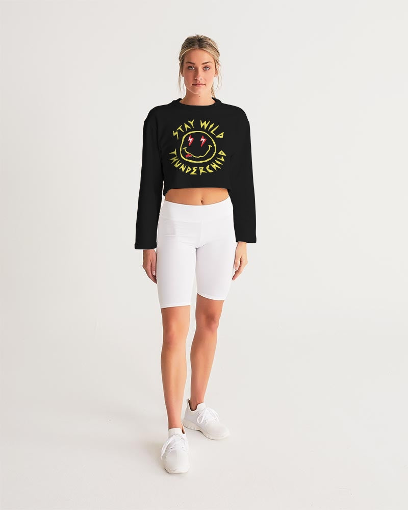 THUNDERCHILD - Women's Cropped Sweatshirt