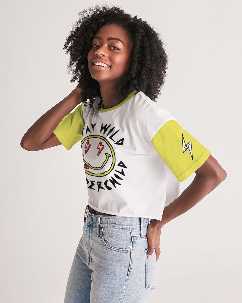 THUNDERCHILD - Women's Premium Cropped Tee