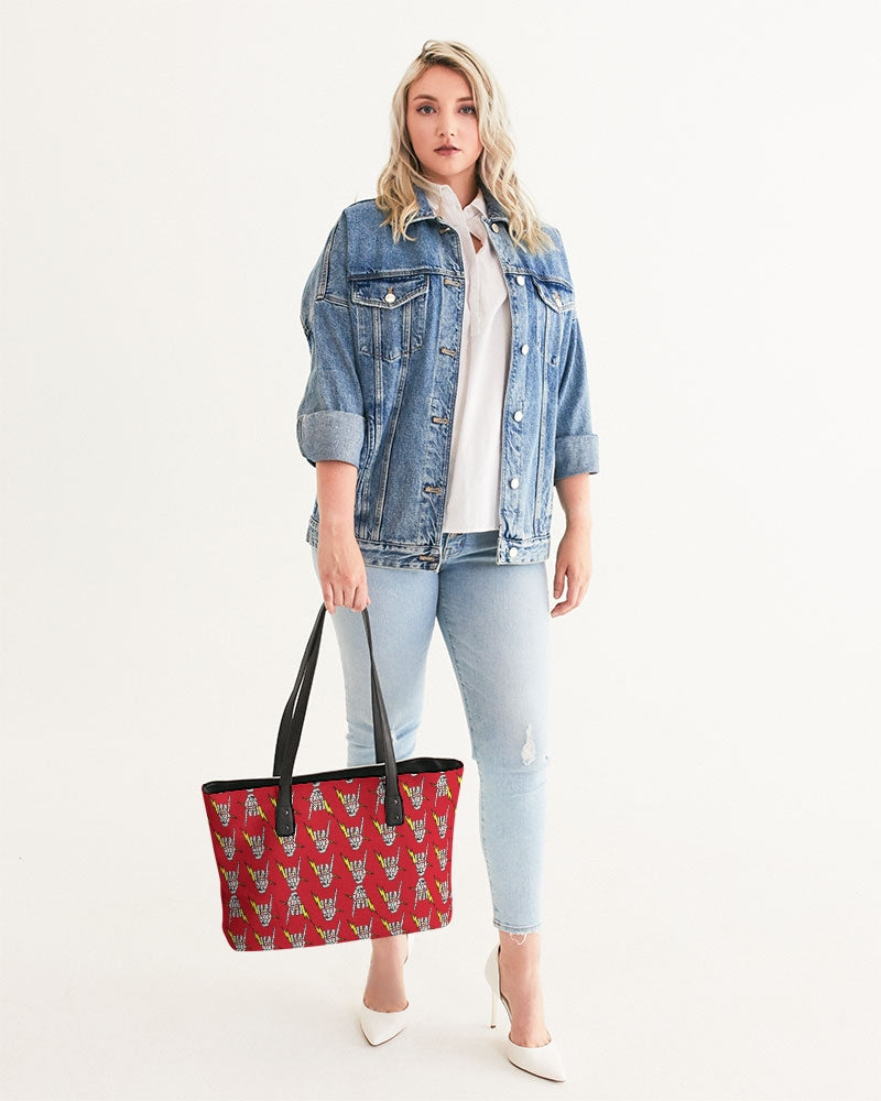 LONG LIVE THE THUNDER - Vegan Leather Tote