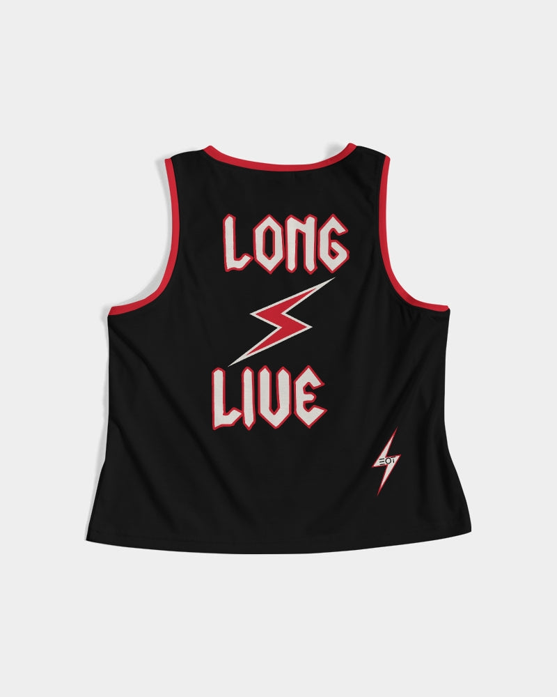 LONG LIVE THE THUNDER - Women's Cropped Tank