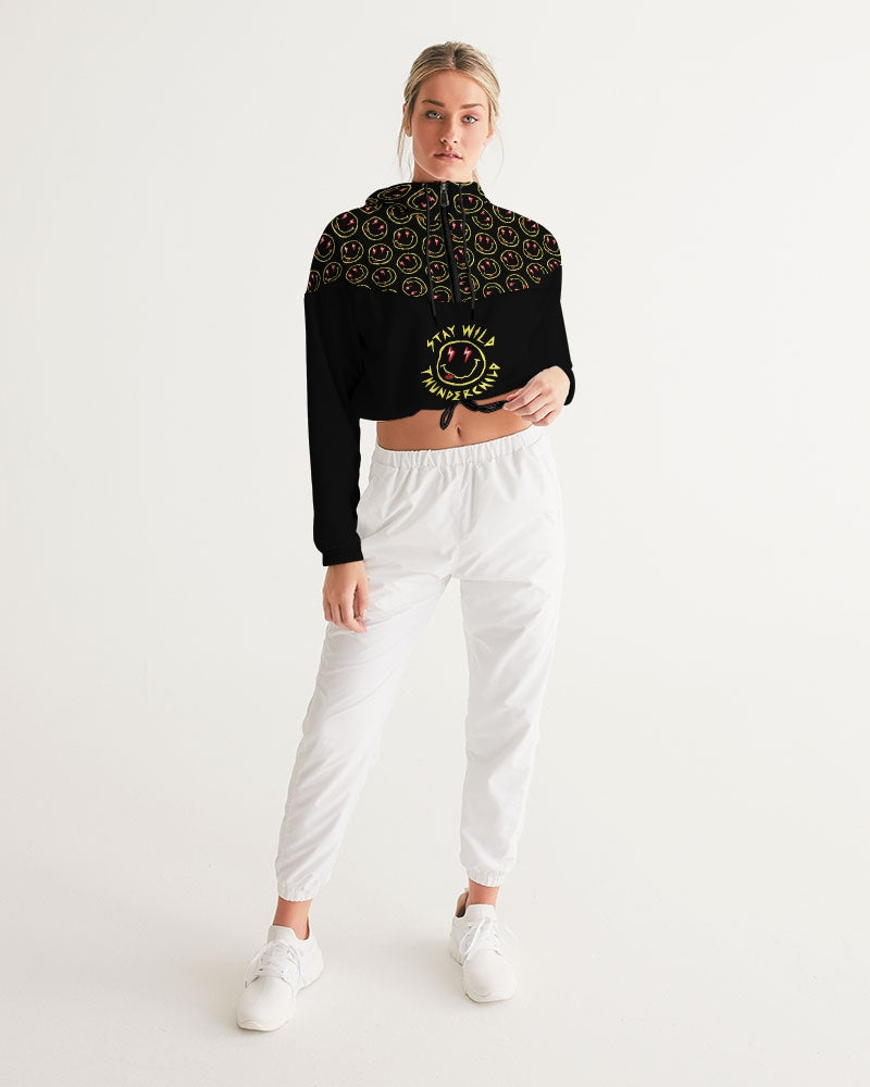 THUNDERCHILD - Women's Cropped Windbreaker
