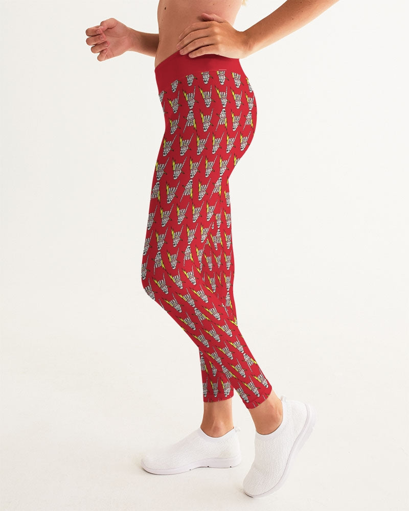 LONG LIVE THE THUNDER - Women's Athletic Leggings