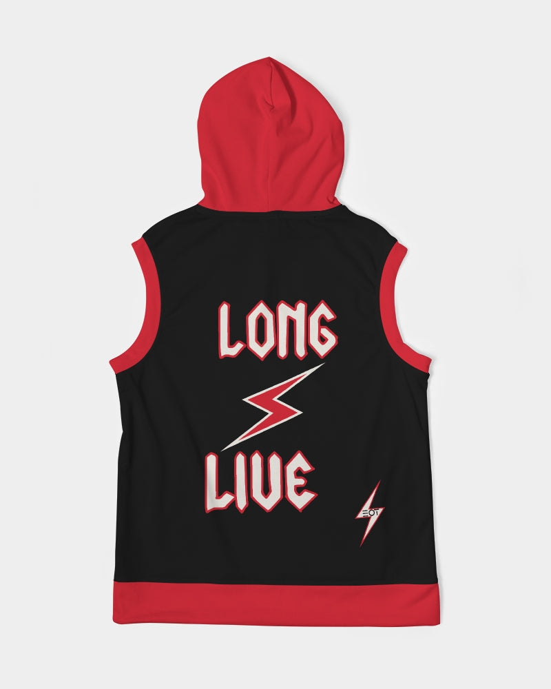 LONG LIVE THE THUNDER - Men's Premium Sleeveless Hoodie