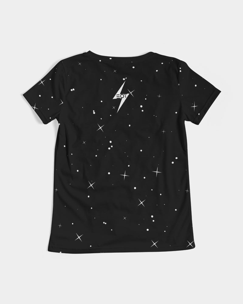 COSMIC THUNDER - Women's V-Neck Tee