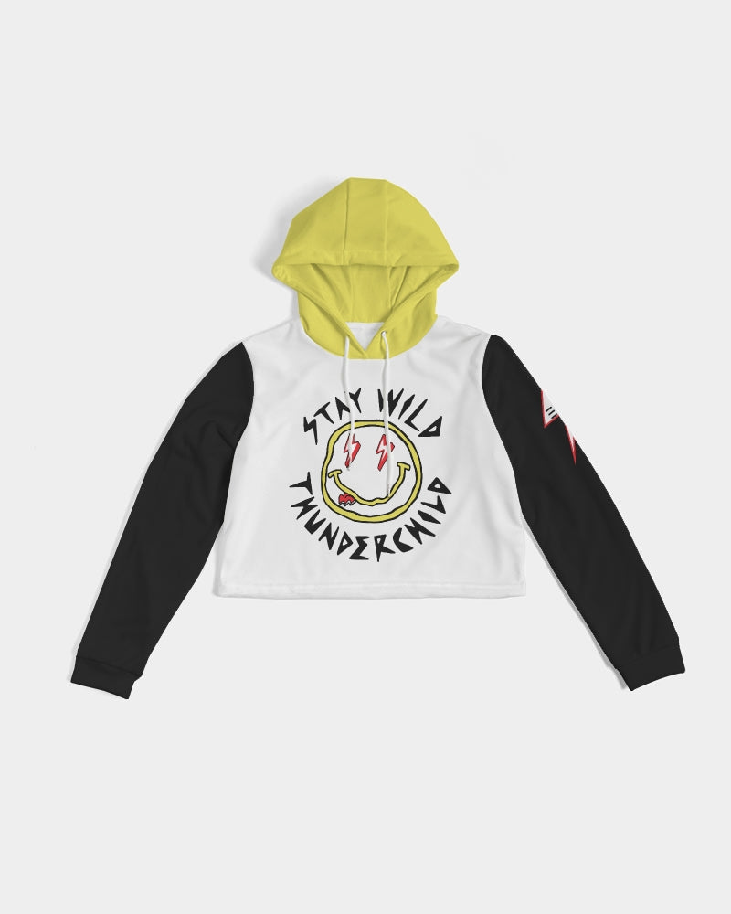 THUNDERCHILD - Women's Cropped Hoodie
