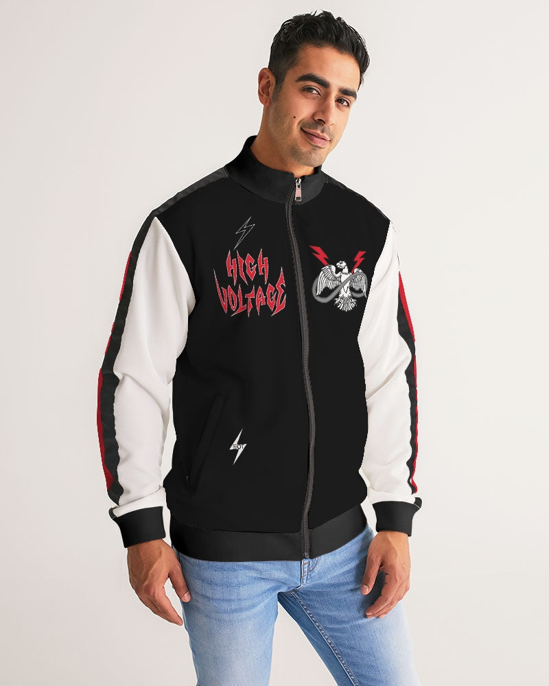 THUNDERBIRD - Men's Stripe-Sleeve Track Jacket