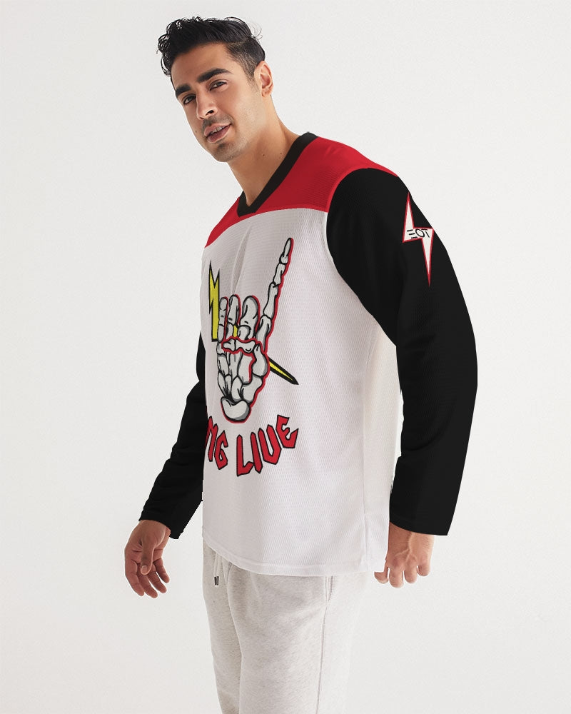 LONG LIVE THE THUNDER - Men's Long Sleeve Sports Jersey