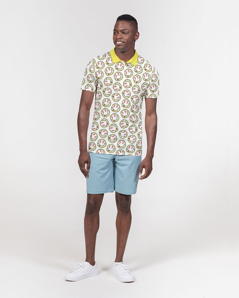 THUNDERCHILD - Men's Slim Fit Short Sleeve Polo