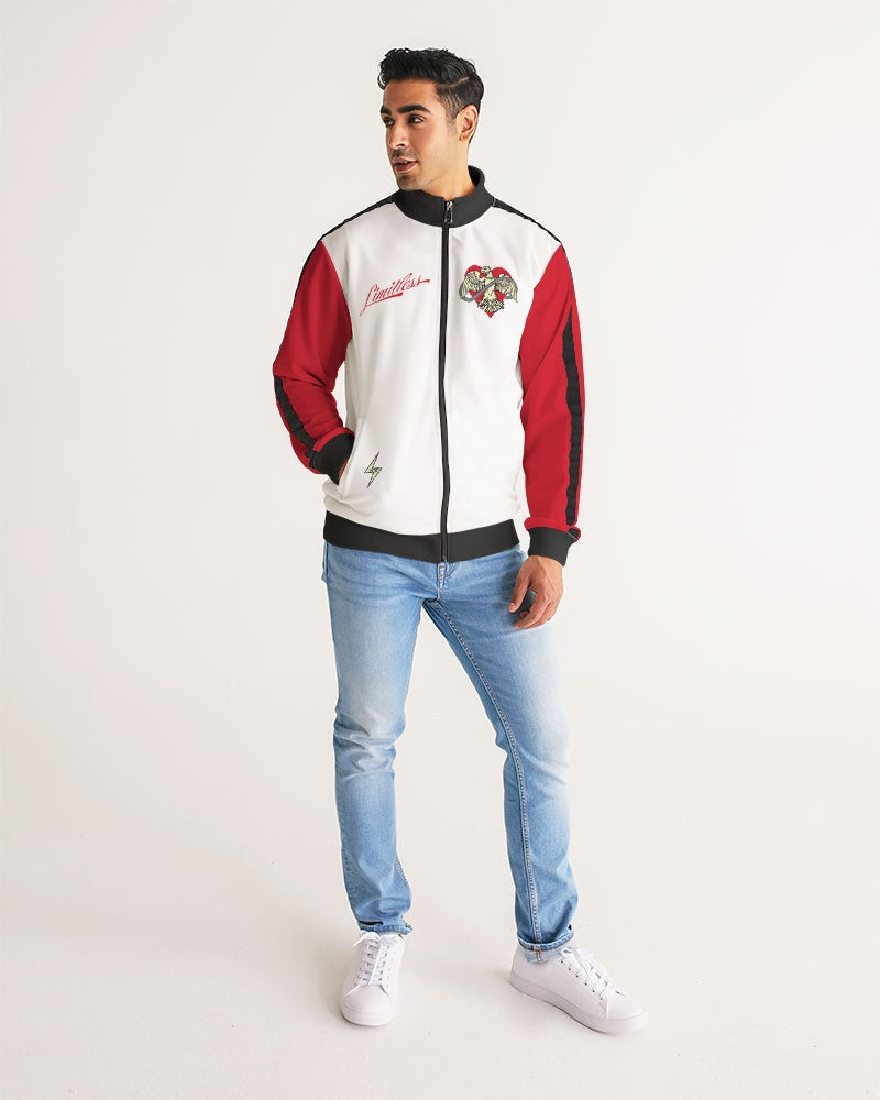 FREEBIRD - Men's Stripe-Sleeve Track Jacket