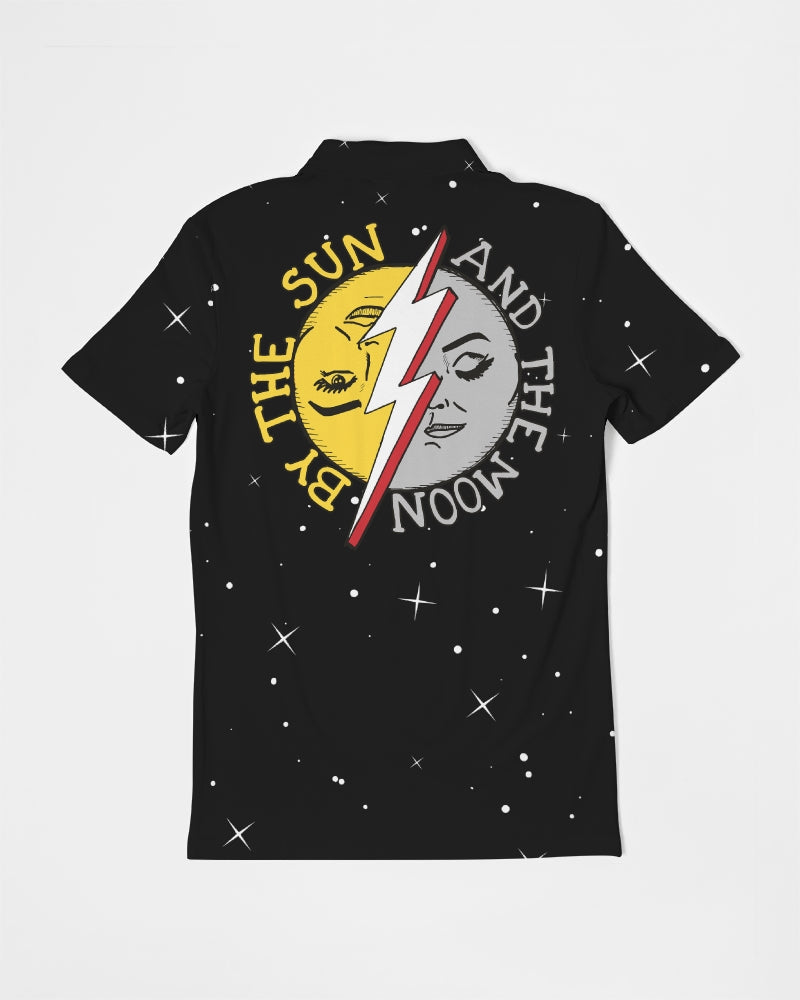 COSMIC THUNDER - Men's Slim Fit Short Sleeve Polo