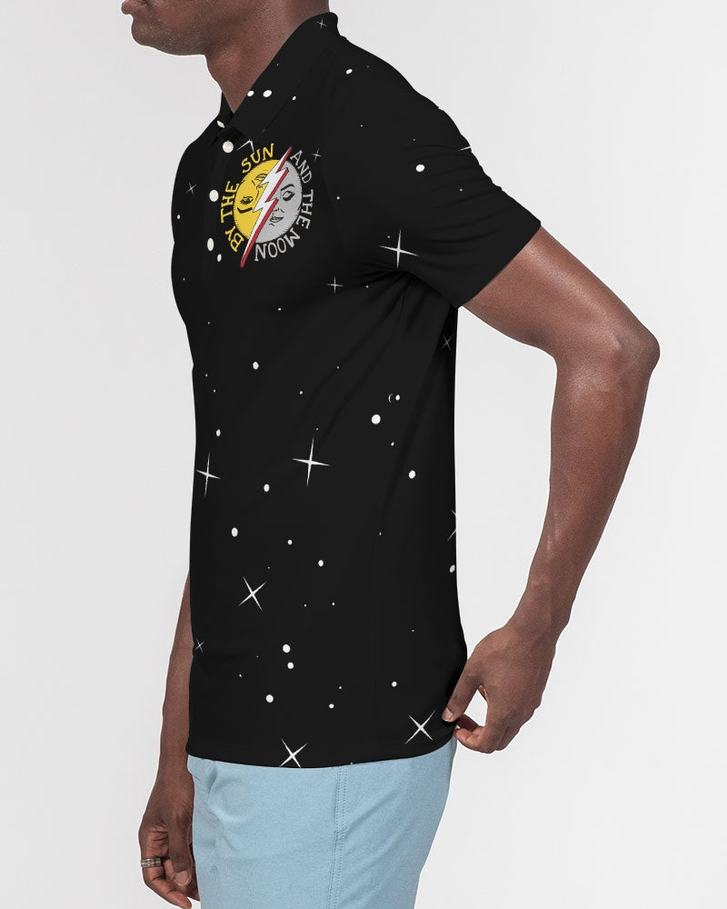 COSMIC THUNDER - Men's Slim Fit Short Sleeve Polo