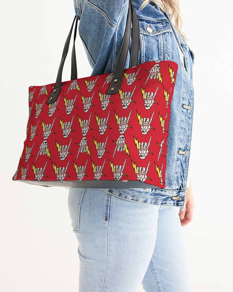 LONG LIVE THE THUNDER - Vegan Leather Tote