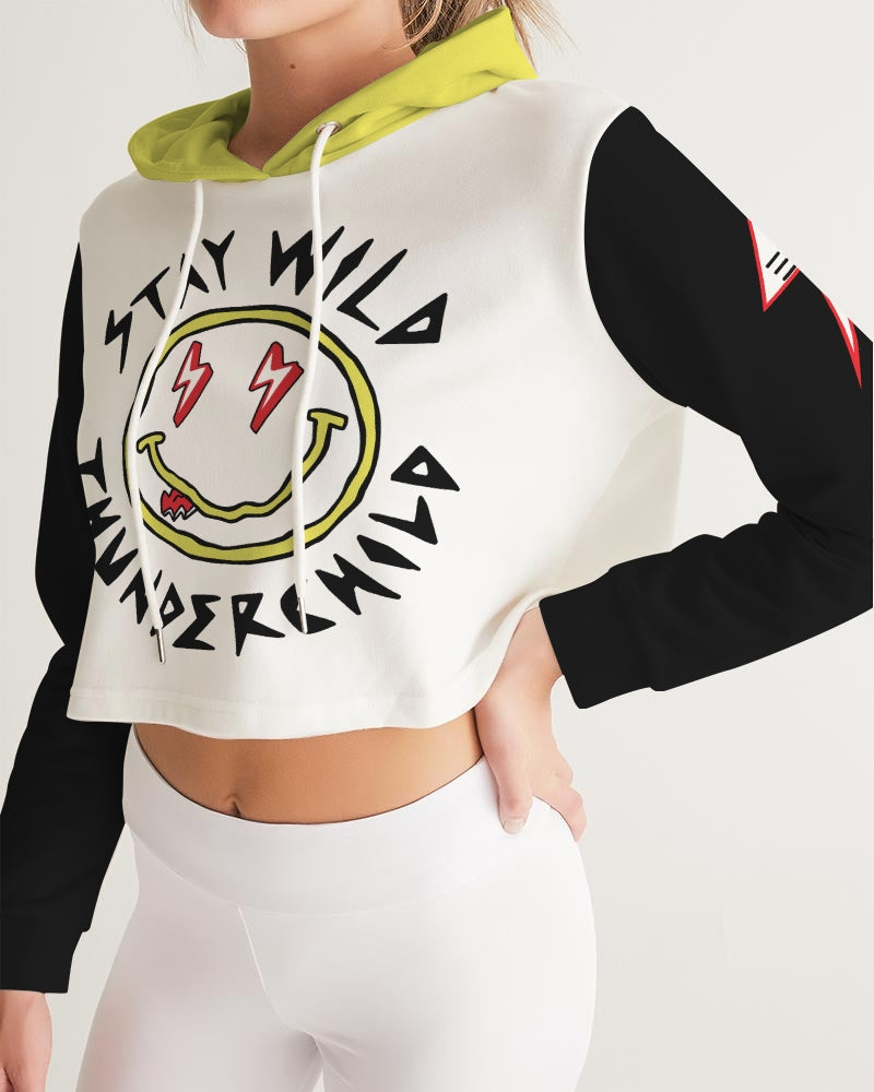 THUNDERCHILD - Women's Cropped Hoodie