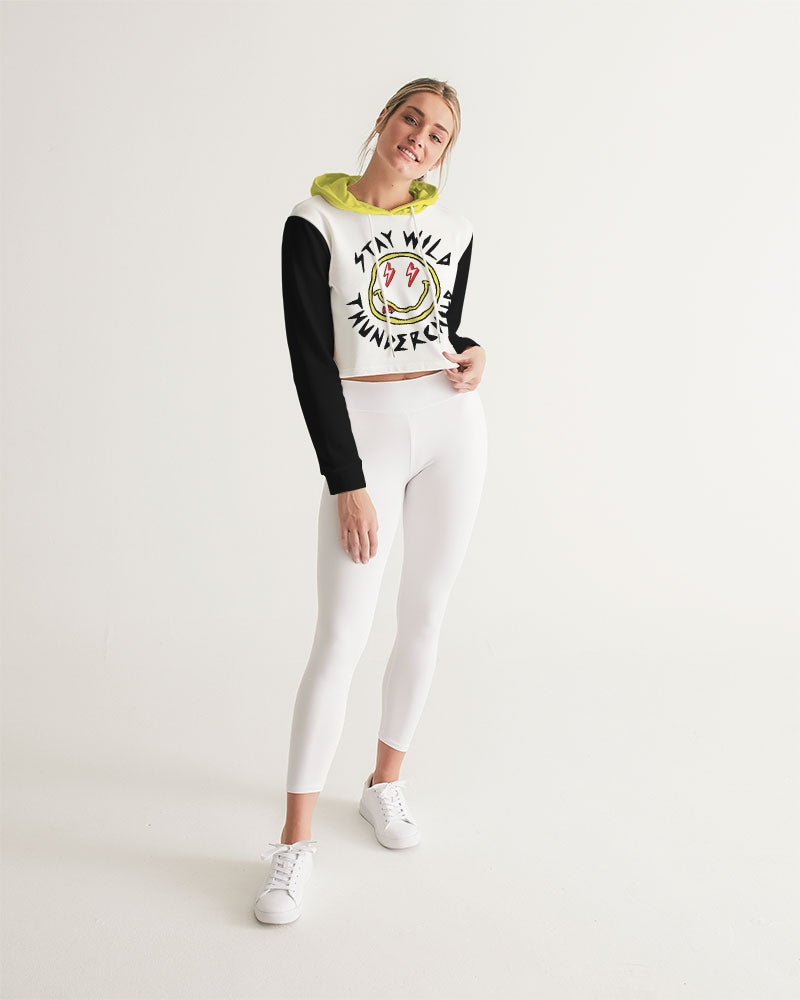 THUNDERCHILD - Women's Cropped Hoodie