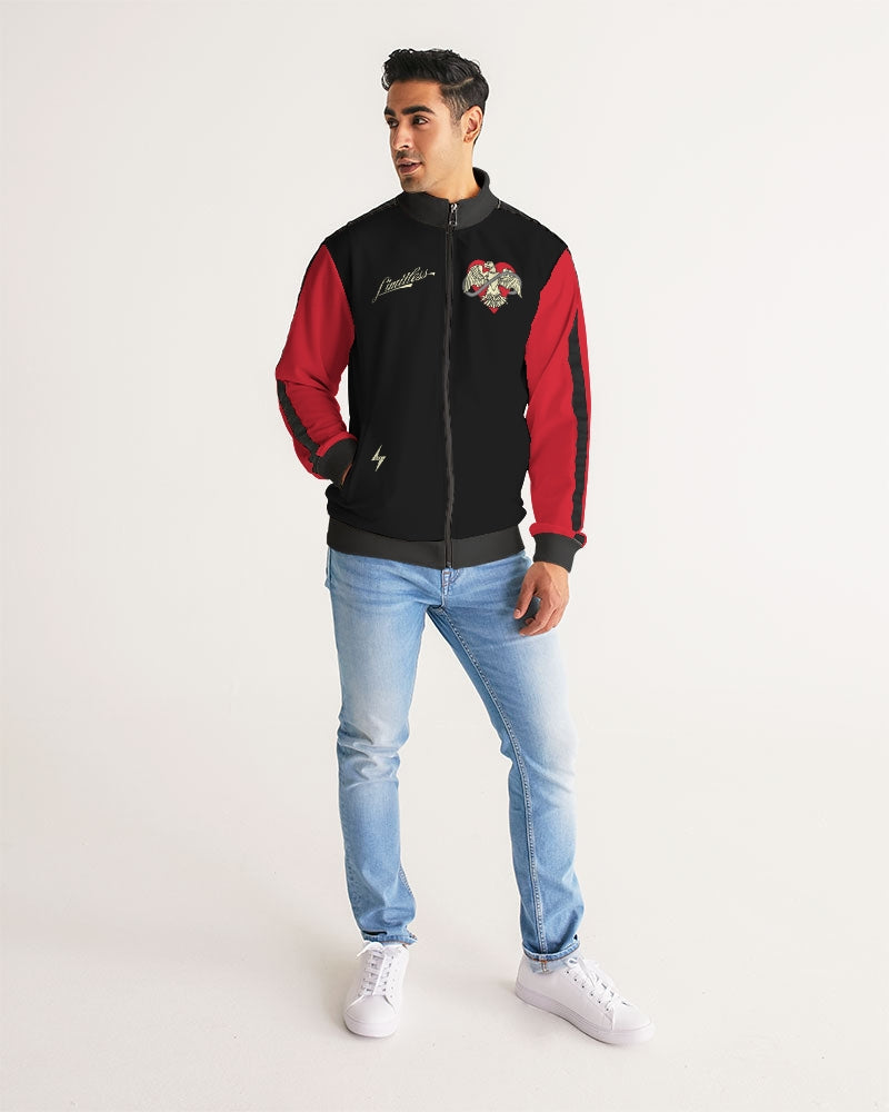 FREEBIRD - Men's Stripe-Sleeve Track Jacket