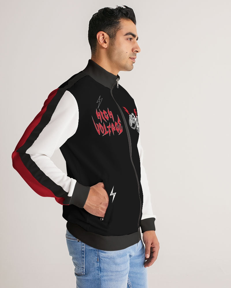 THUNDERBIRD - Men's Stripe-Sleeve Track Jacket