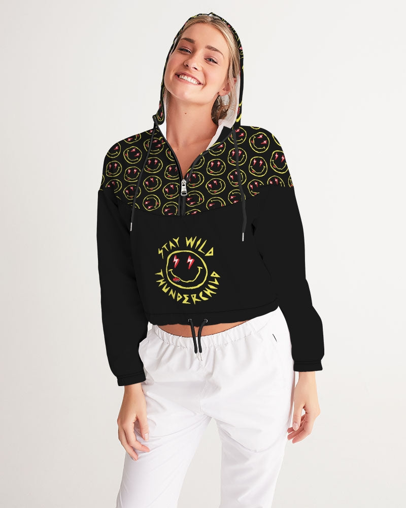 THUNDERCHILD - Women's Cropped Windbreaker