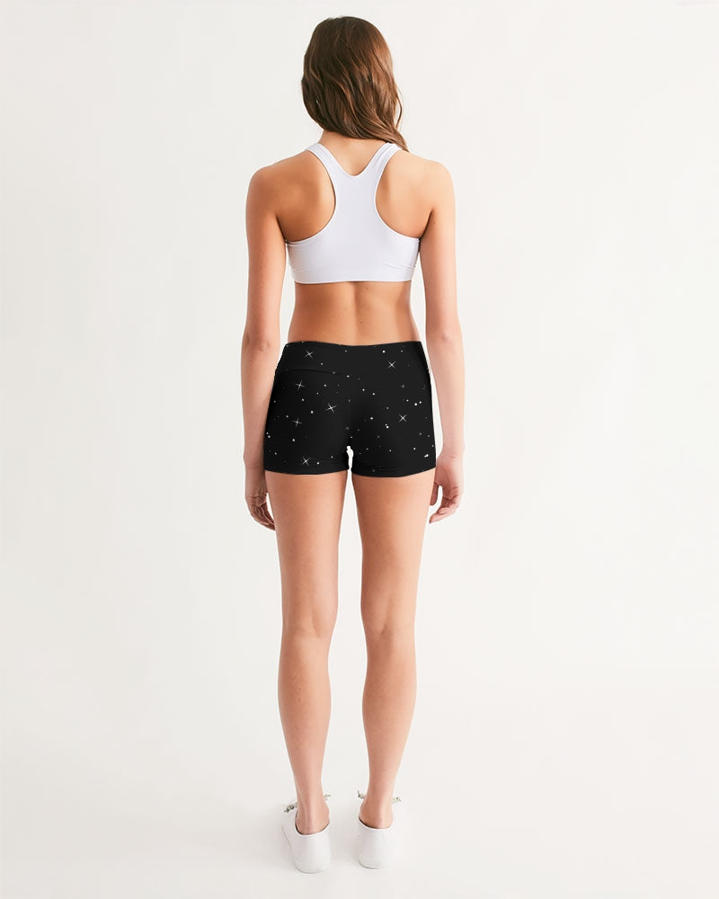 COSMIC THUNDER - Women's Athletic Shorts